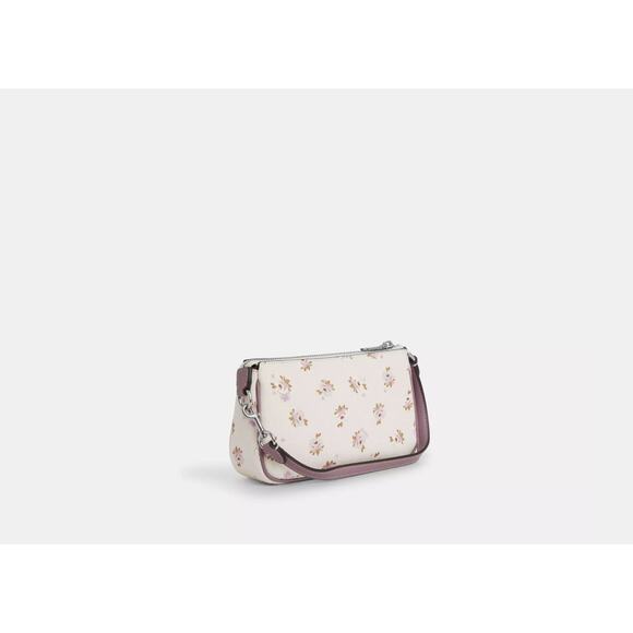 NWT Coach CAL24 Nolita 19 Chalkl Mu Floral P Signature Canvas Shoulder Bag - Picture 6 of 8